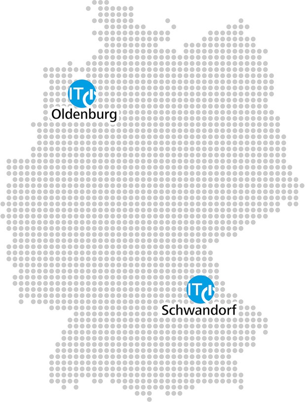 Standorte der OnPoint-It GmbH